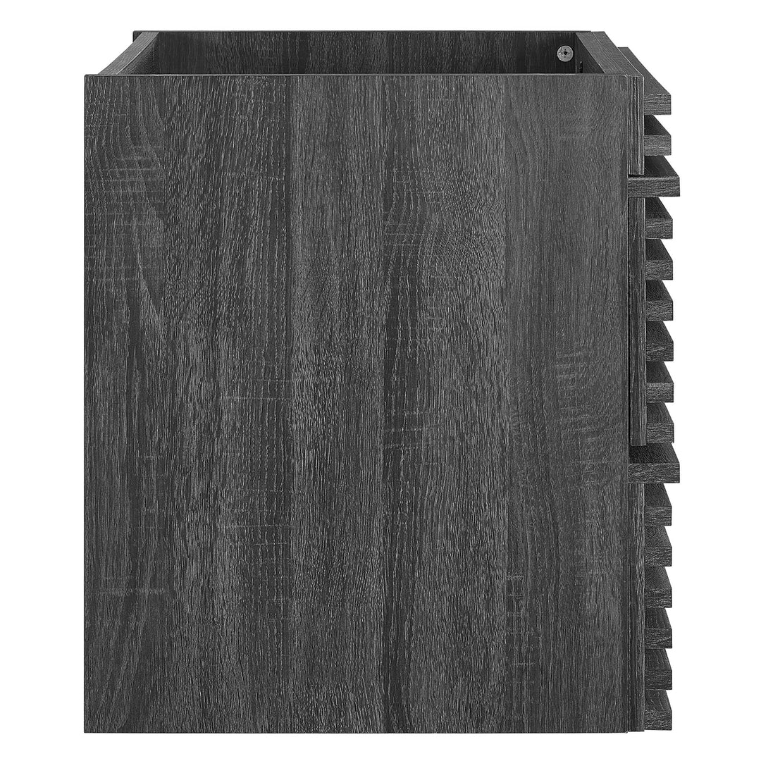 24" Wall-Mount Washroom Vanity Cupboard