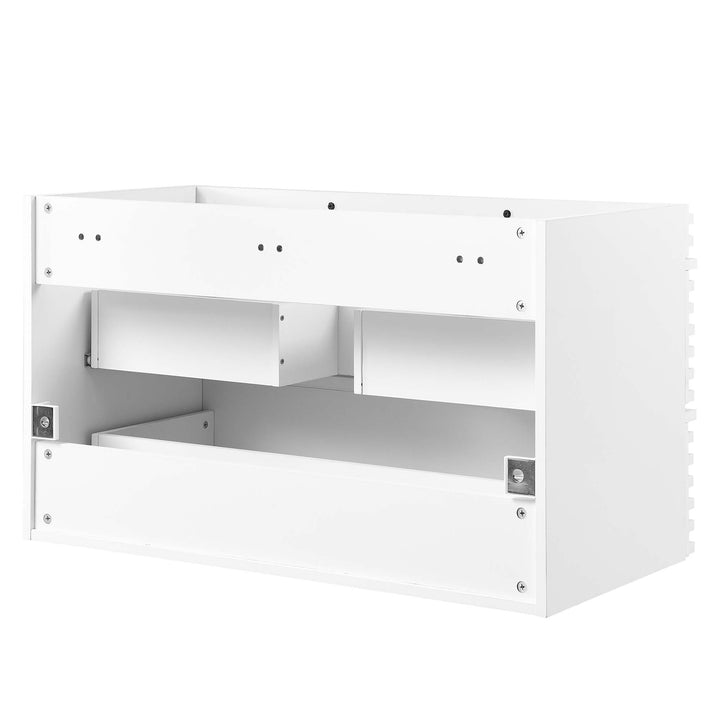 36" Wall-Mount Washroom Vanity Console