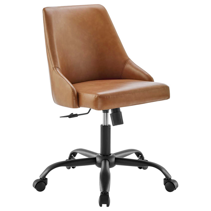 Define Swivel Vegan Leather Office Chair