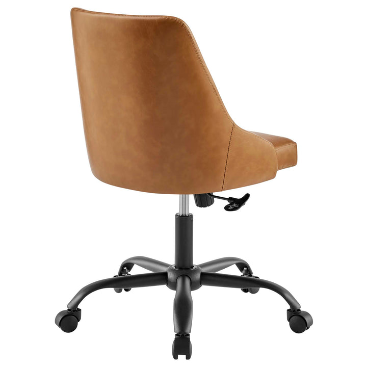 Define Swivel Vegan Leather Office Chair