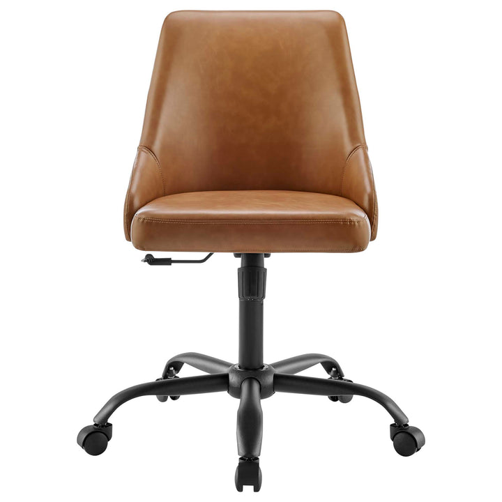 Define Swivel Vegan Leather Office Chair