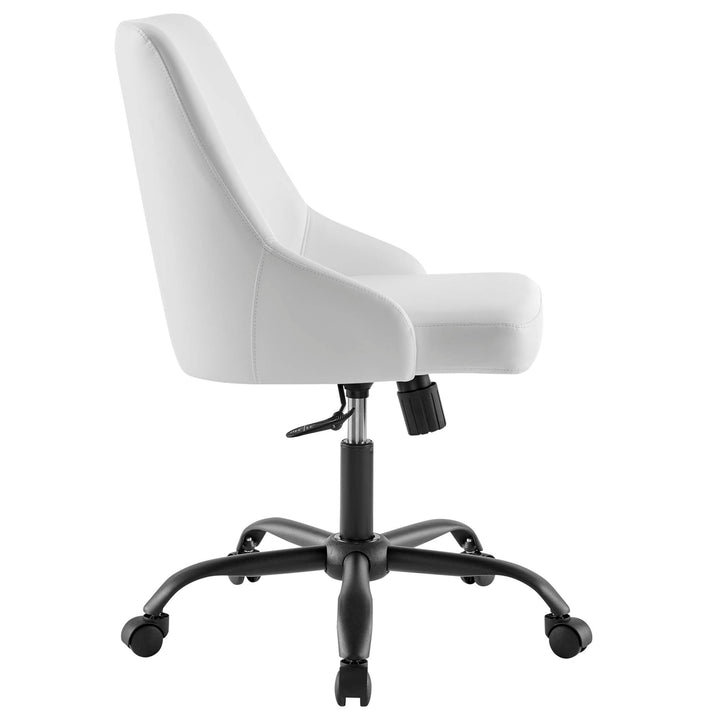 Define Swivel Vegan Leather Office Chair