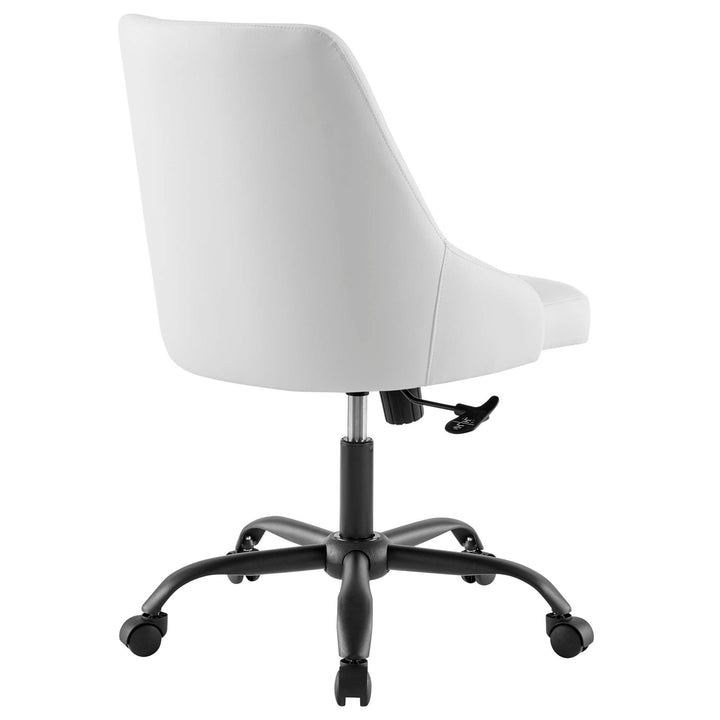 Define Swivel Vegan Leather Office Chair