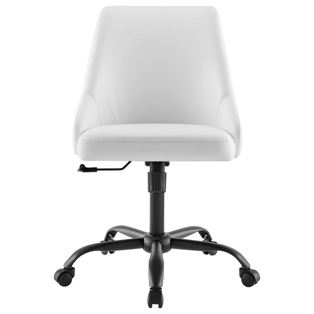 Define Swivel Vegan Leather Office Chair