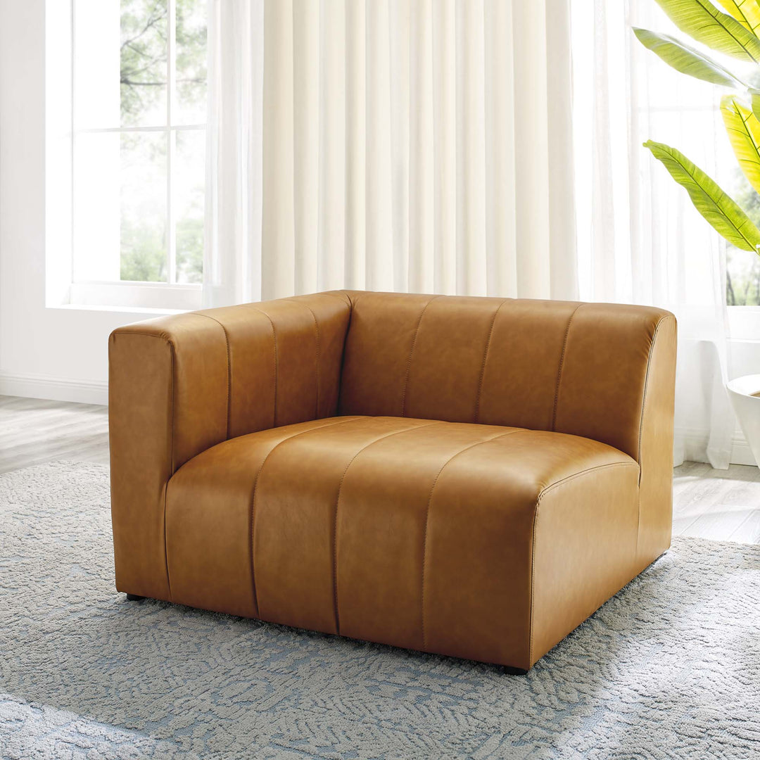 Baxter Vegan Leather Left-Arm Chair