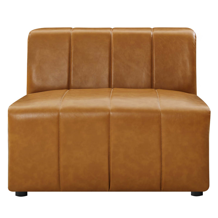 Baxter Vegan Leather Backless Chair