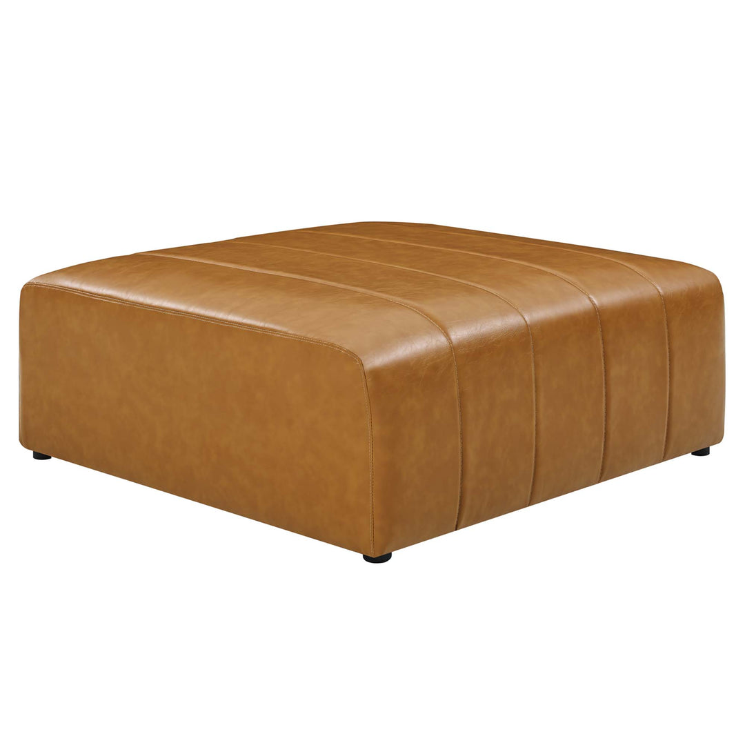 Benton Vegan Leather Ottoman