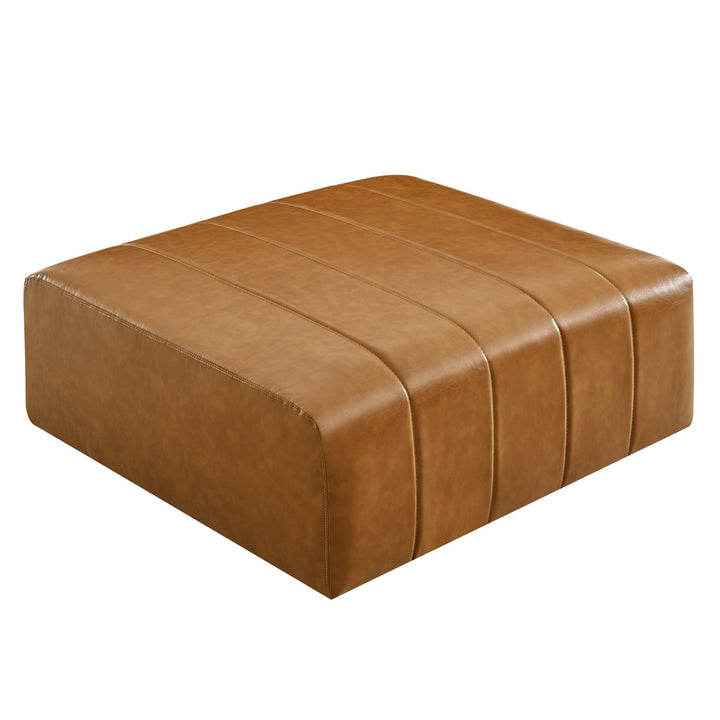 Benton Vegan Leather Ottoman