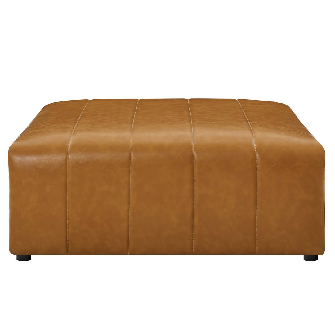 Benton Vegan Leather Ottoman