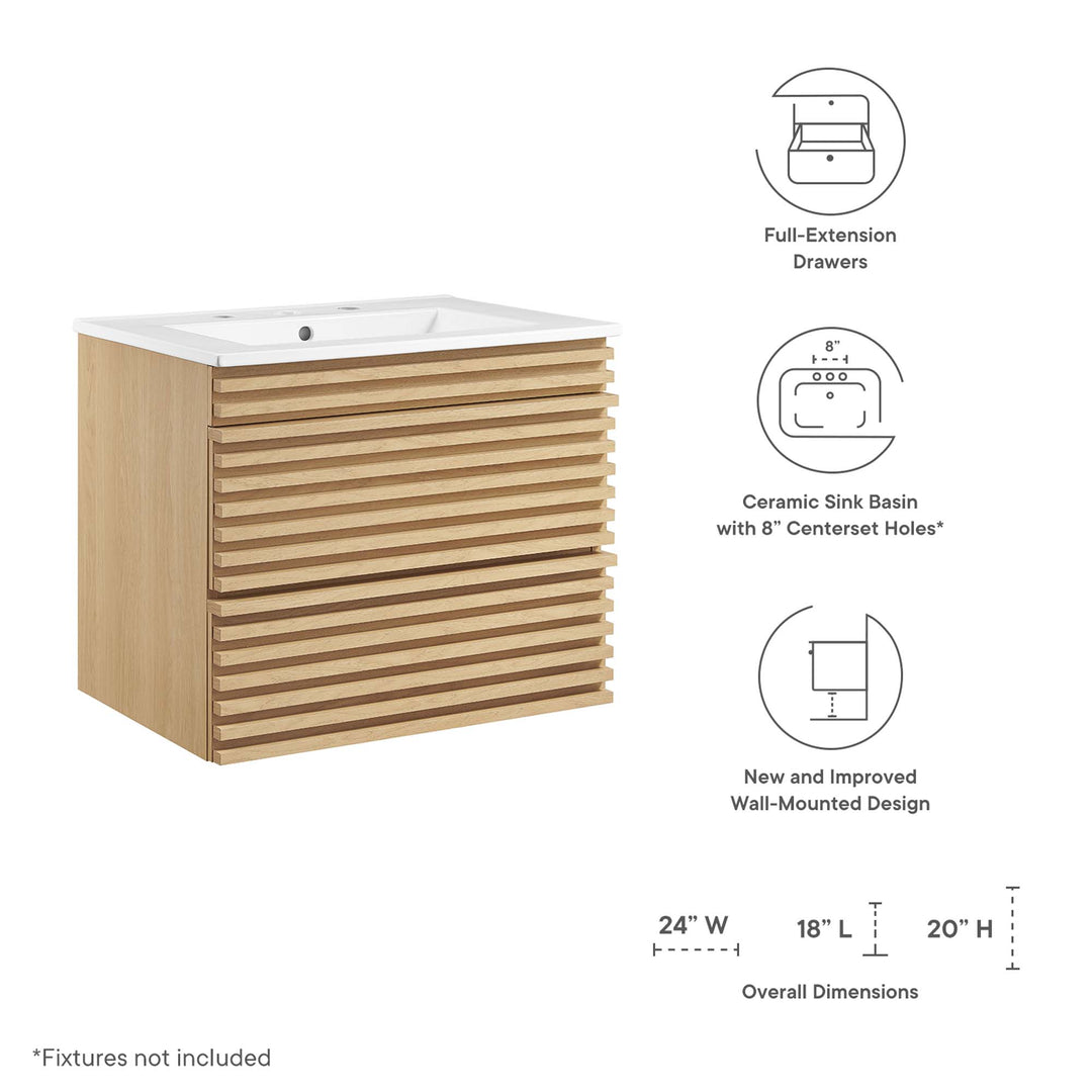 24" Wall-Mount Washroom Wonder