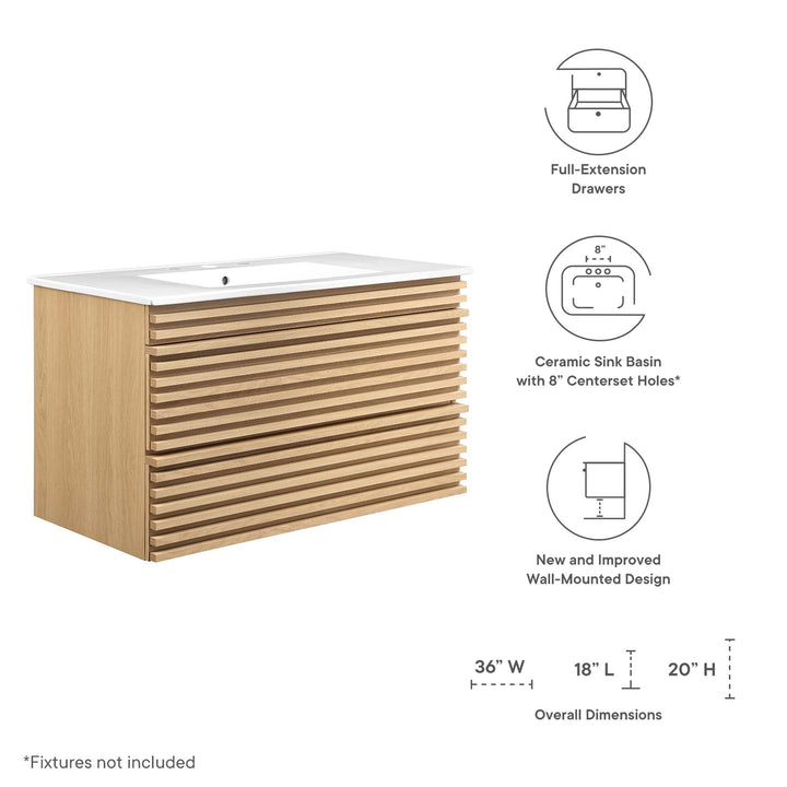 36" Wall-Mount Washroom Wonder