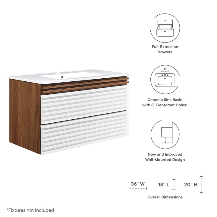 36" Wall-Mount Washroom Wonder