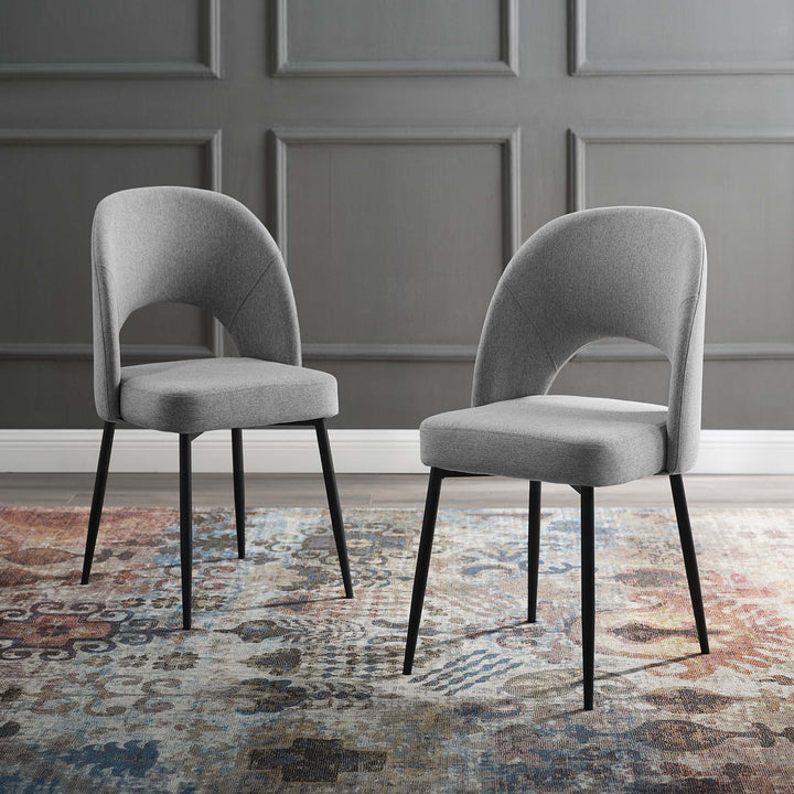 Riley Refined Retro Dining Chairs Set of 2