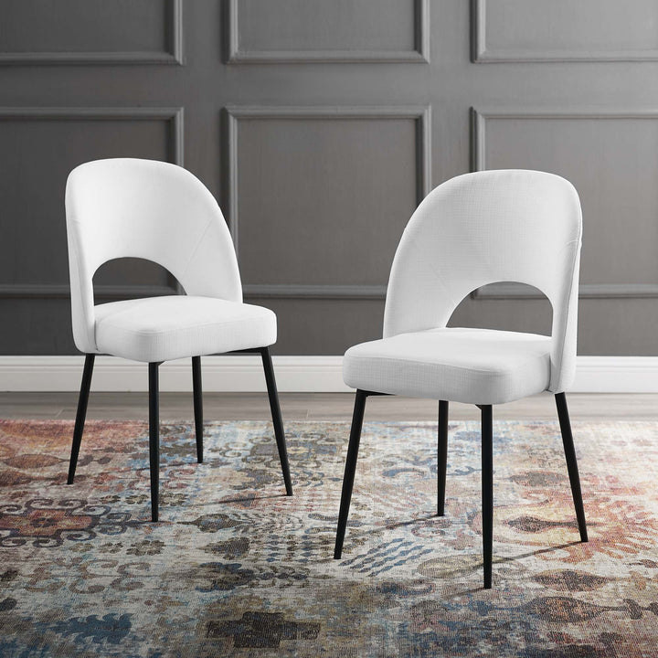 Riley Refined Retro Dining Chairs Set of 2