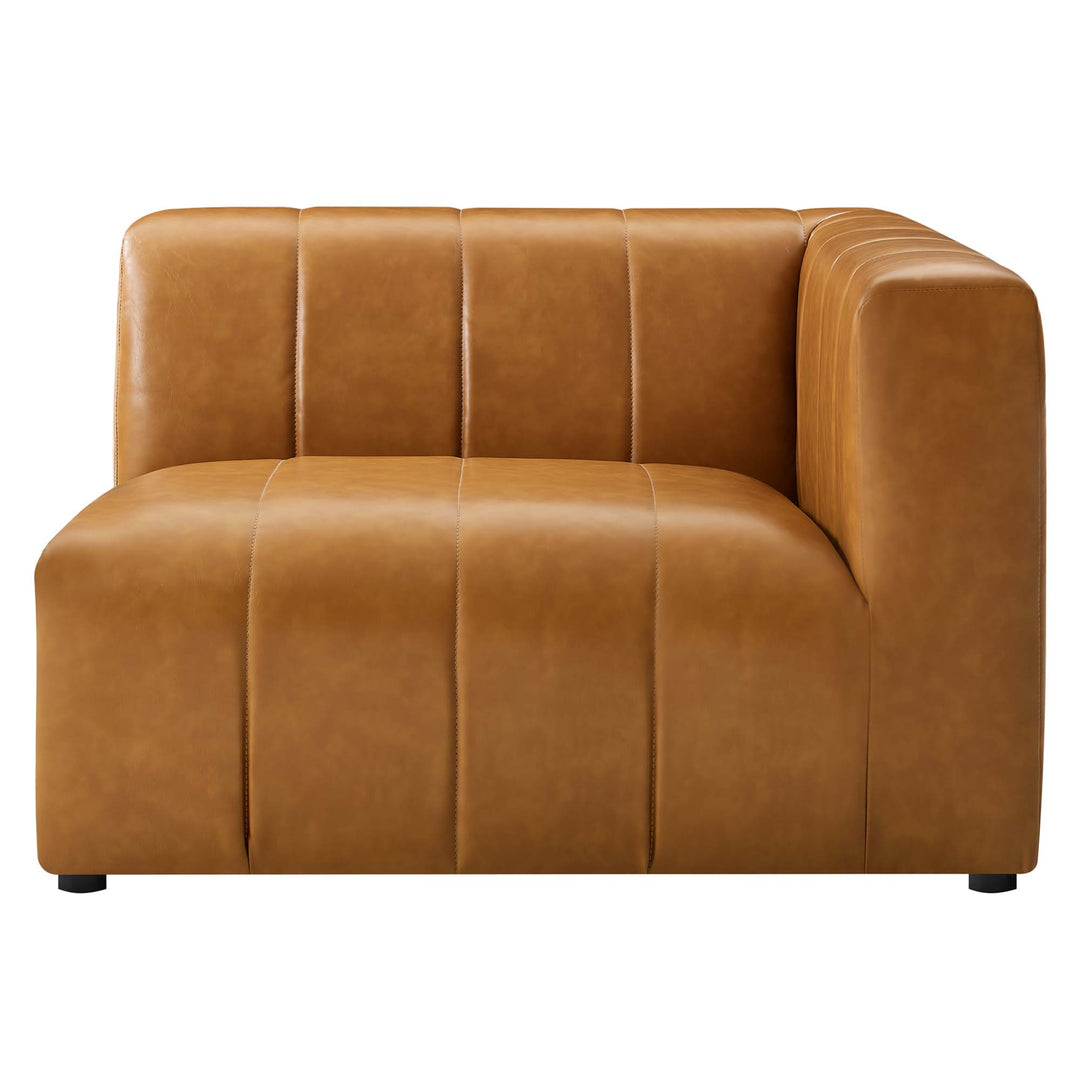 Baxter 2-Piece Vegan Leather Loveseat