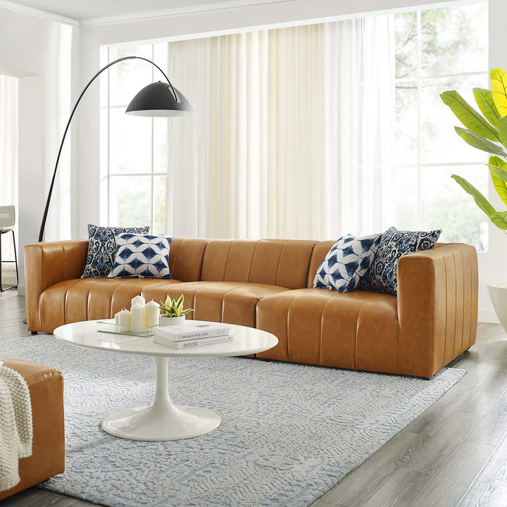 Berkeley 3-Piece Vegan Leather Sofa