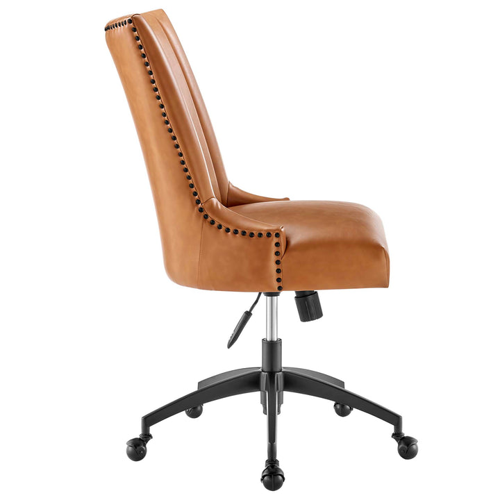 Elevate Collection Tufted Vegan Leather Desk Chair