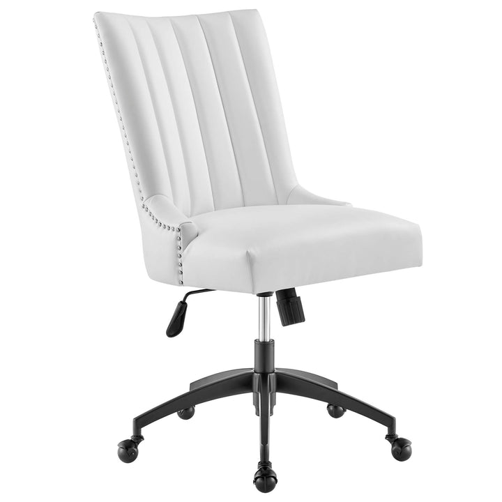 Elevate Collection Tufted Vegan Leather Desk Chair