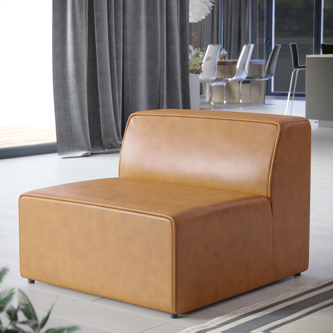 Mix Vegan Leather Modular Chair