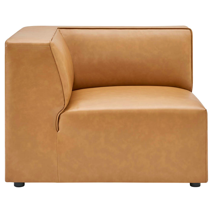 Merge Vegan Leather Corner Chair