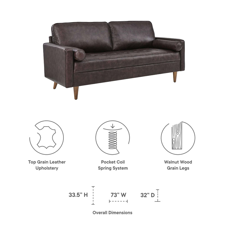 Victory Vinyl Sofa