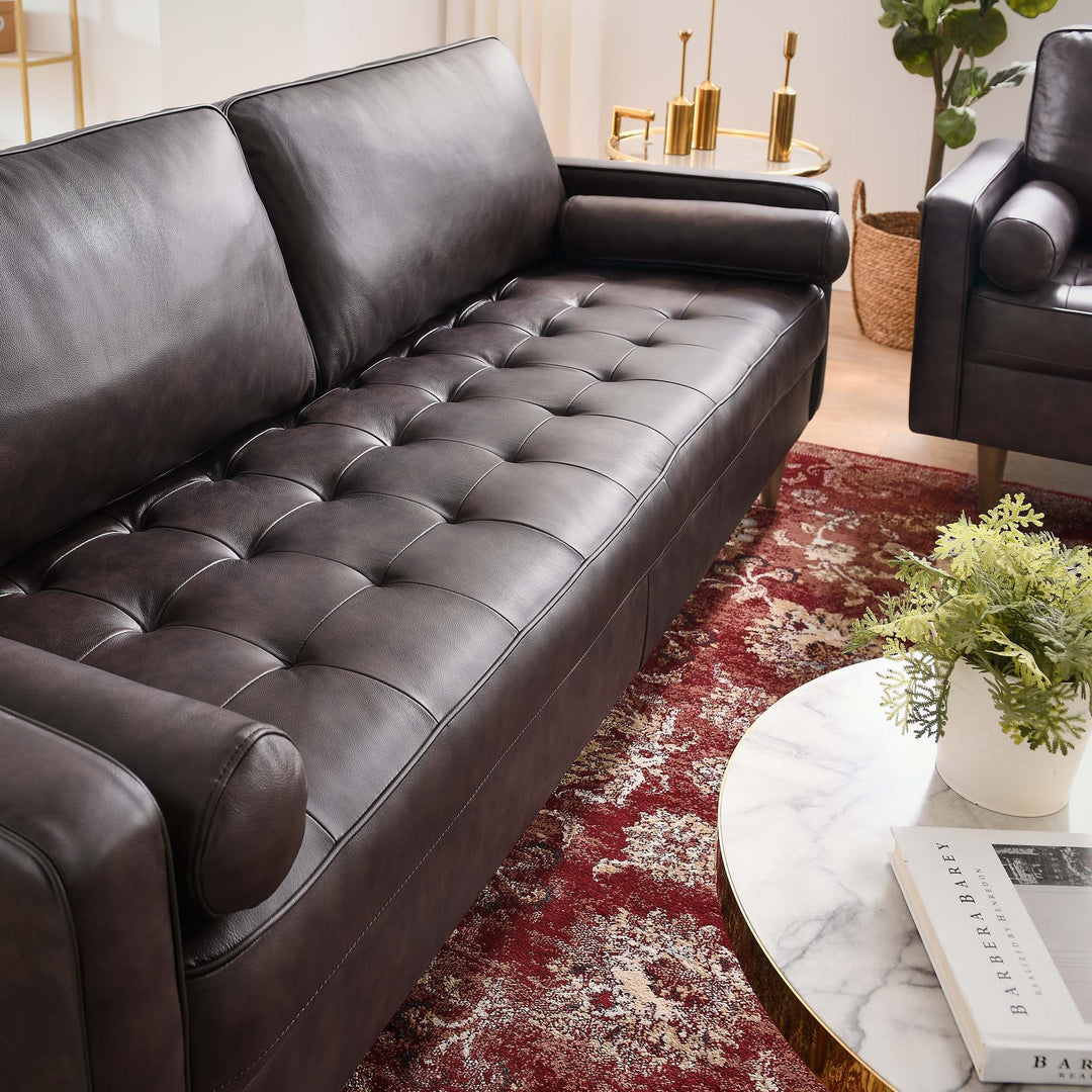 Victory 81" Leather Sofa