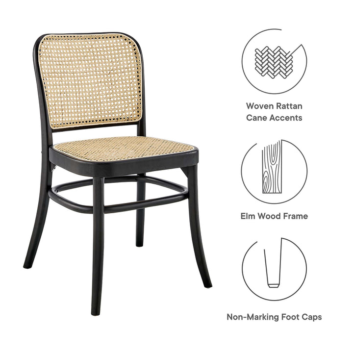 Waverly Walnut Dining Side Chair