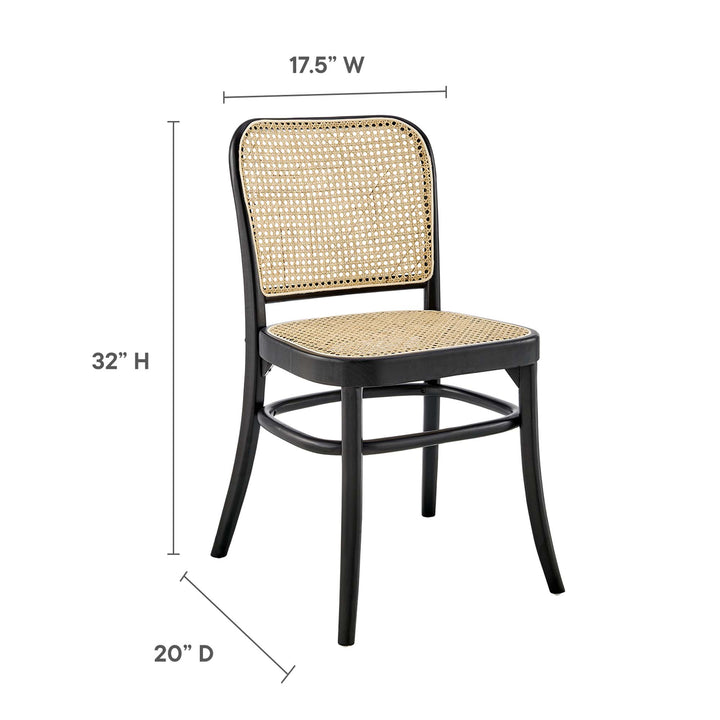 Waverly Walnut Dining Side Chair