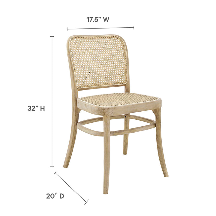 Waverly Walnut Dining Side Chair