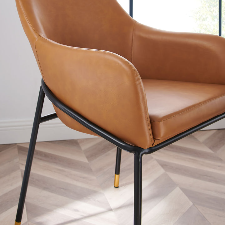 Juno Vegan Leather Dining Chair