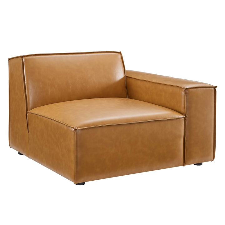 Revive Vegan Leather Recliner Loveseat