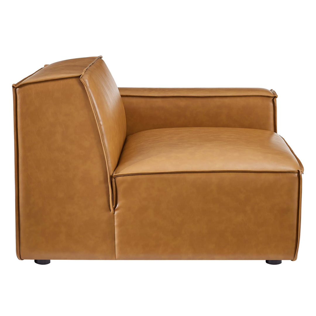 Revive Vegan Leather Recliner Loveseat