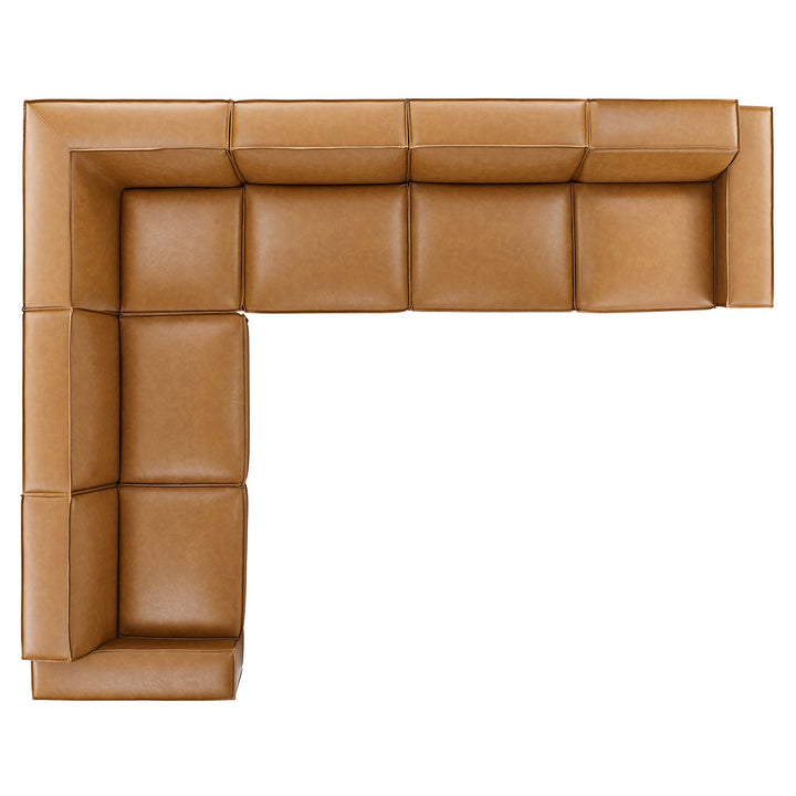 Reclaim 6-Piece Vegan Leather Sectional Sofa