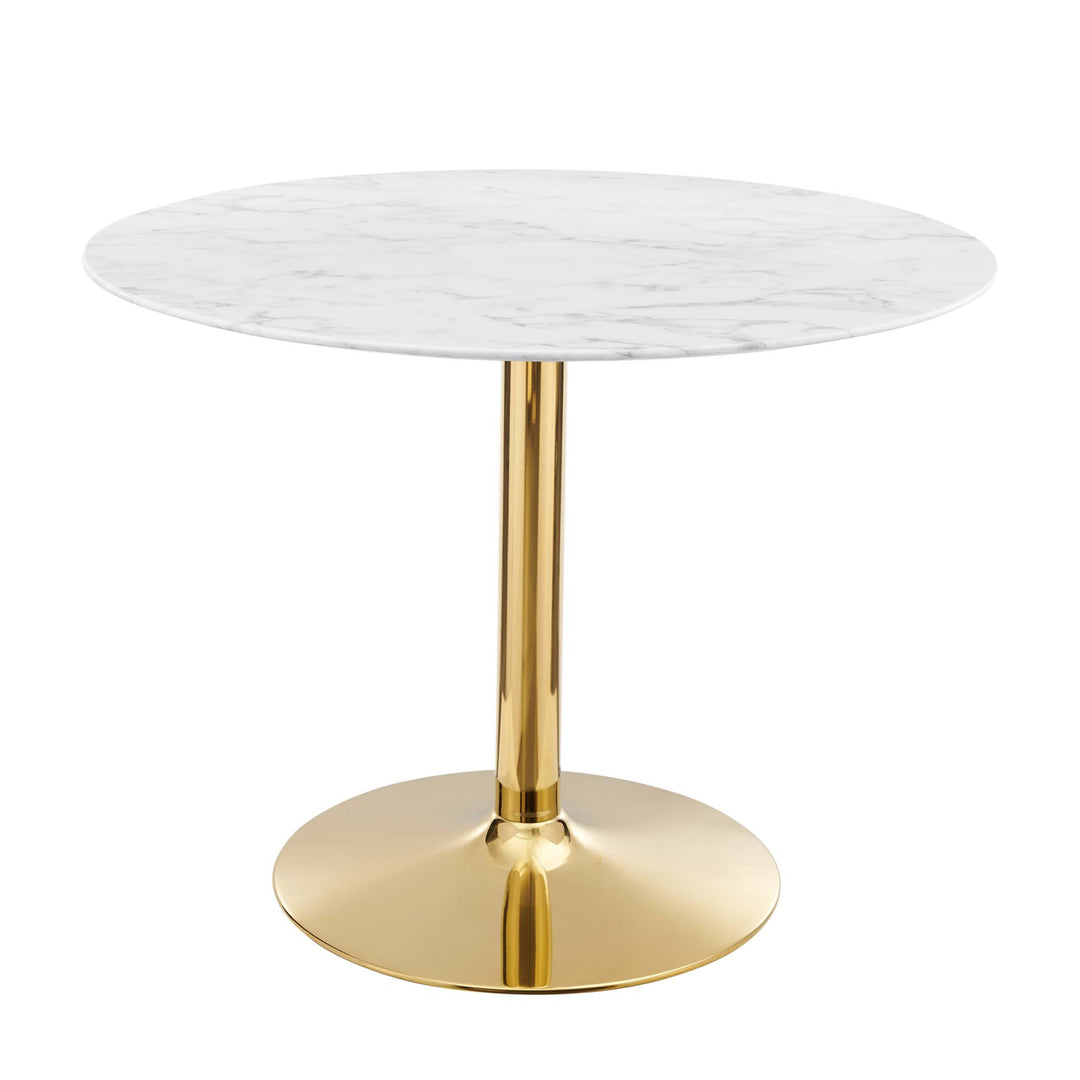 Vigo 40" Artificial Marble Dining Table