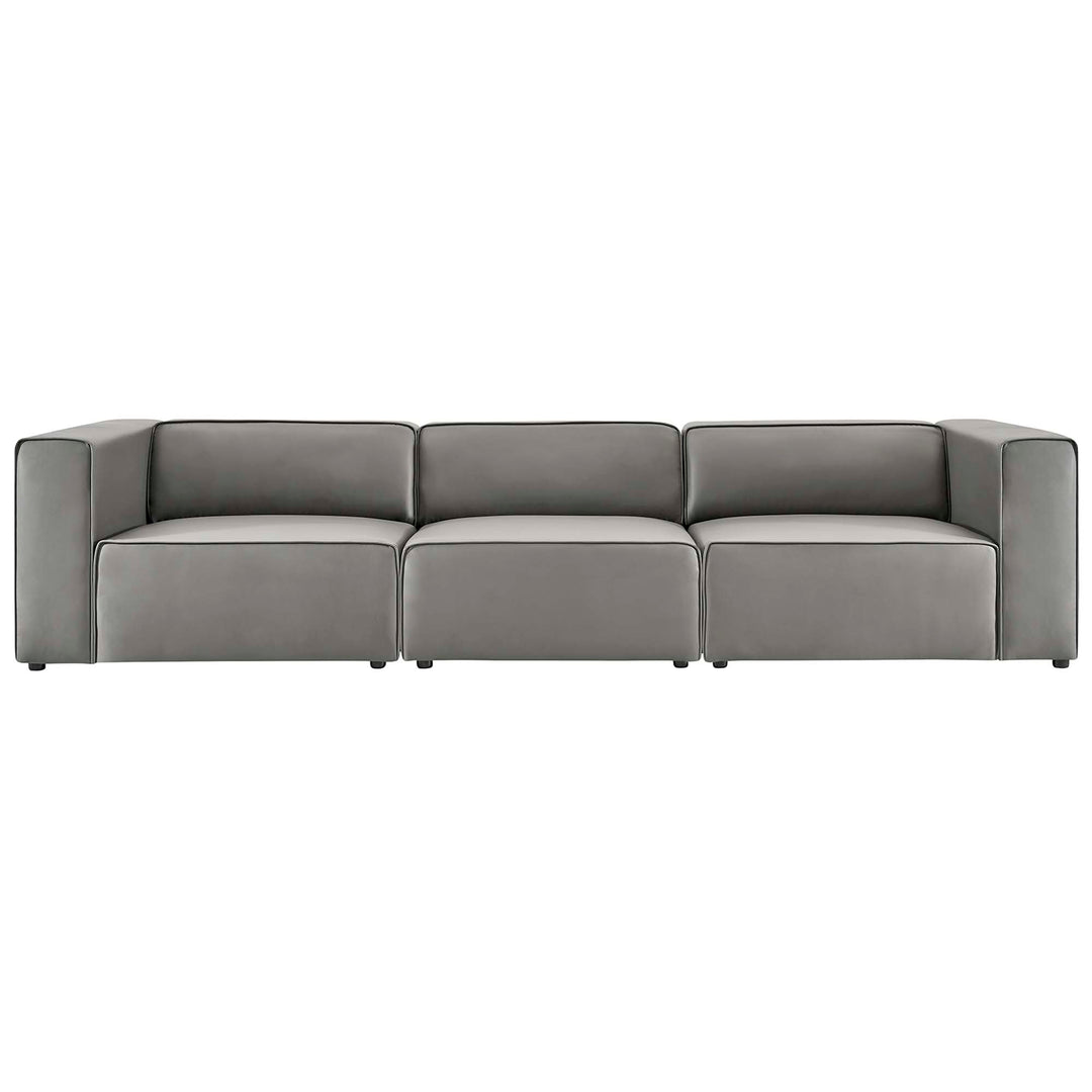 Mingle 3-Piece Vegan Leather Seating Sofa