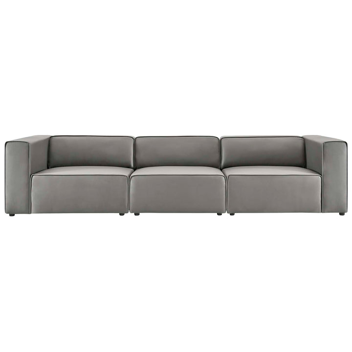 Mingle 3-Piece Vegan Leather Seating Sofa