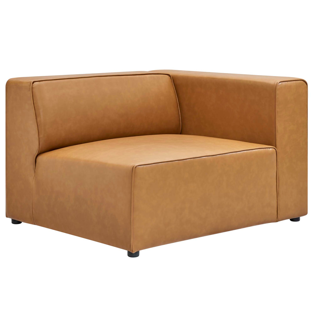 Mingle 3-Piece Vegan Leather Seating Sofa