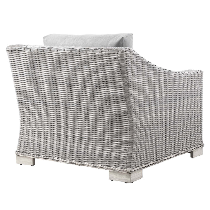 Cypress Outdoor Patio Wicker Rattan Armchair