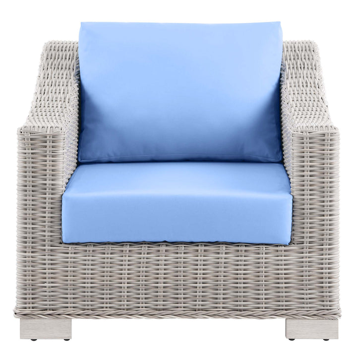 Cypress Outdoor Patio Wicker Rattan Armchair