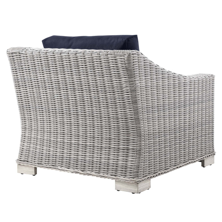 Cypress Outdoor Patio Wicker Rattan Armchair