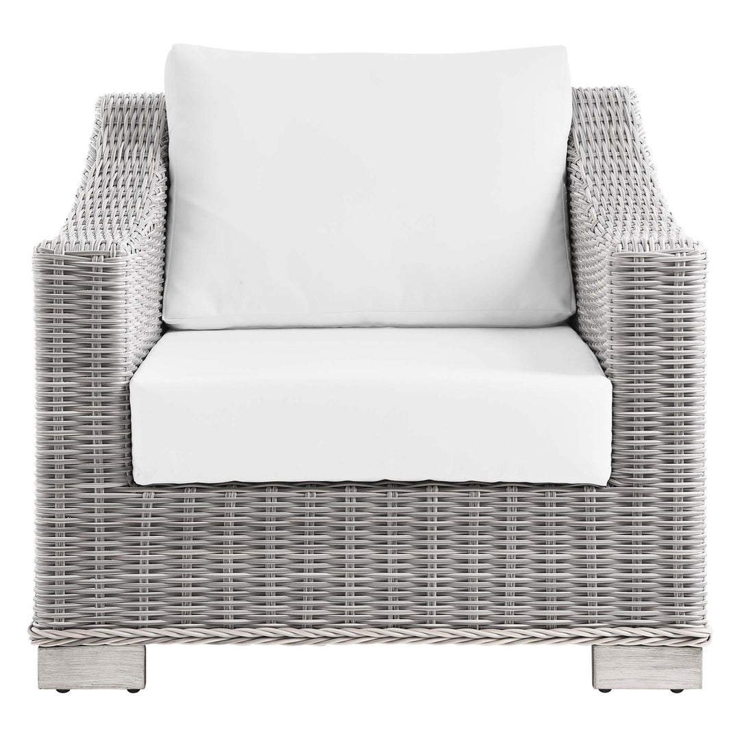 Cypress Outdoor Patio Wicker Rattan Armchair