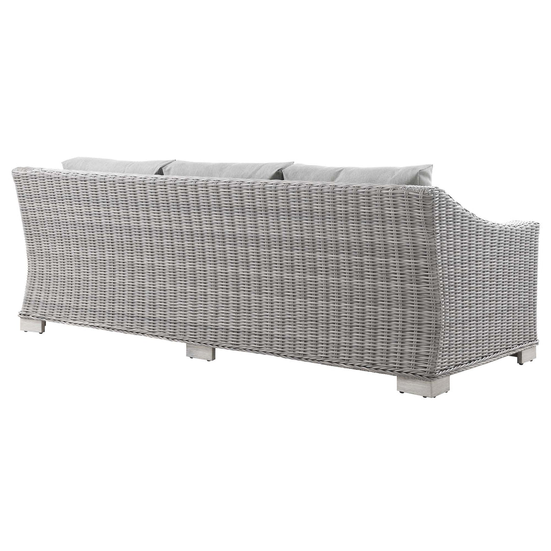 Cedarview Open-Air Patio Wicker Rattan Sofa