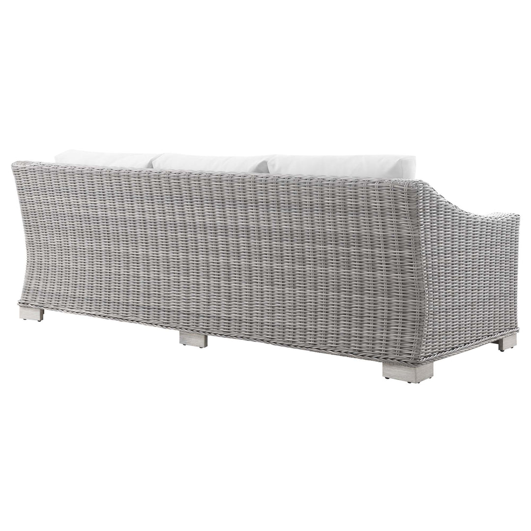 Cedarview Open-Air Patio Wicker Rattan Sofa