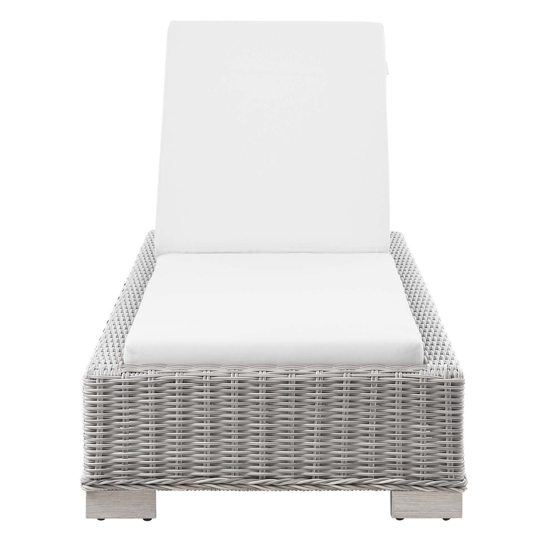 Canyon Outdoor Patio Wicker Rattan Chaise Lounge