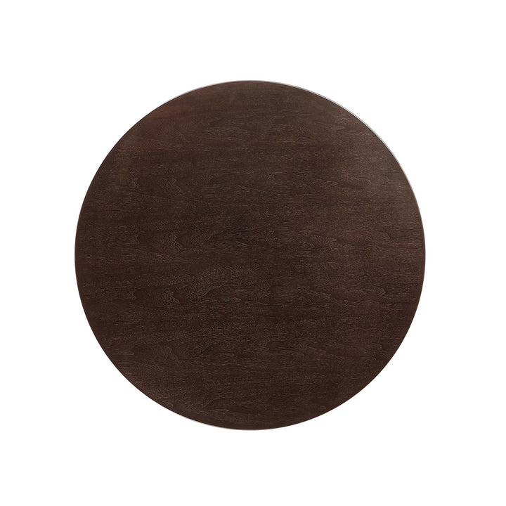 Luxe 36" Round Walnut Dining Table