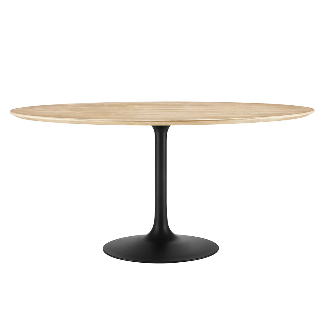 Linden 60" Round Wood Grain Dining Table