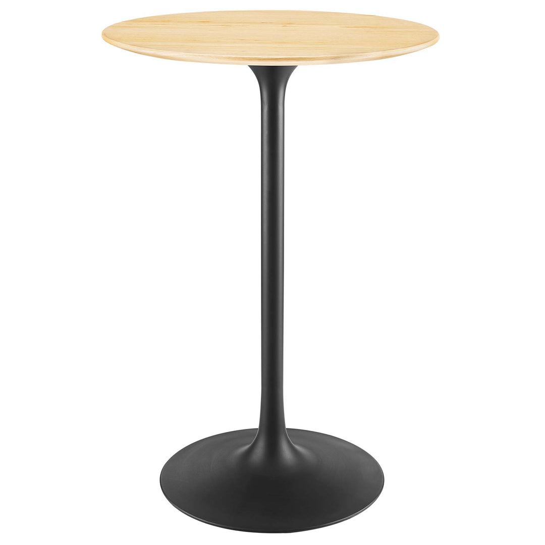 Lippa 28" Round Rustic Bistro Table