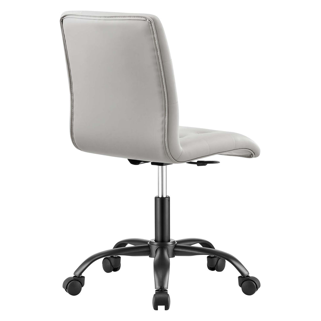 Pura Armless Vegan Leather Office Chair