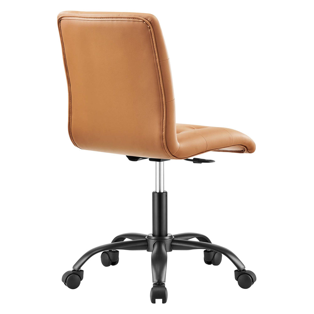 Pura Armless Vegan Leather Office Chair