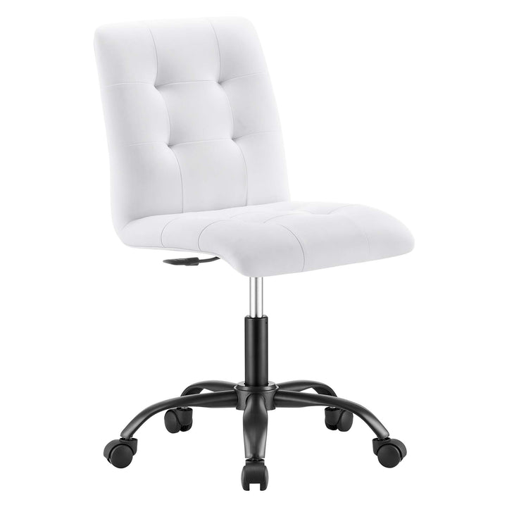 Pura Armless Vegan Leather Office Chair